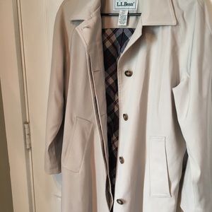 Hpll Bean Womens Classic Trench Coat 